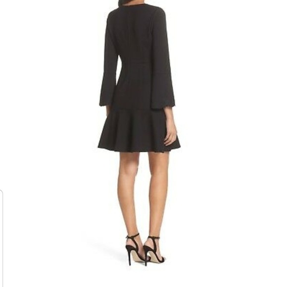 Kobi Halperin Designer Dress NWT M BLK - Picture 7 of 8